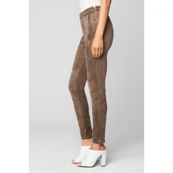 Blank NYC Tan Faux Suede Leggings - Picture 2 of 8